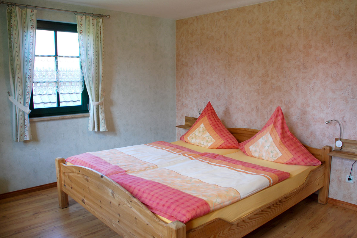 Flößersuite - Schlafzimmer mit Doppelbett