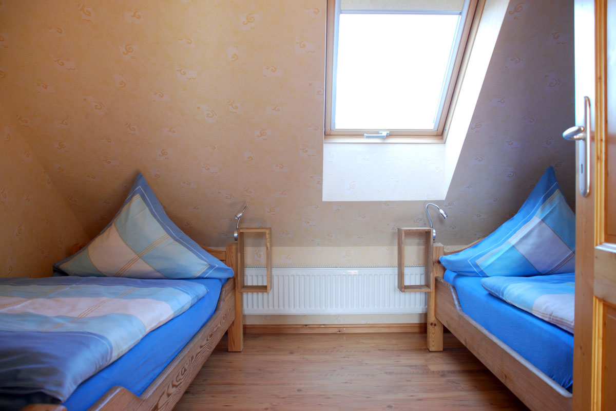 Panoramasuite - Kinderzimmer mit zwei Einzelbetten